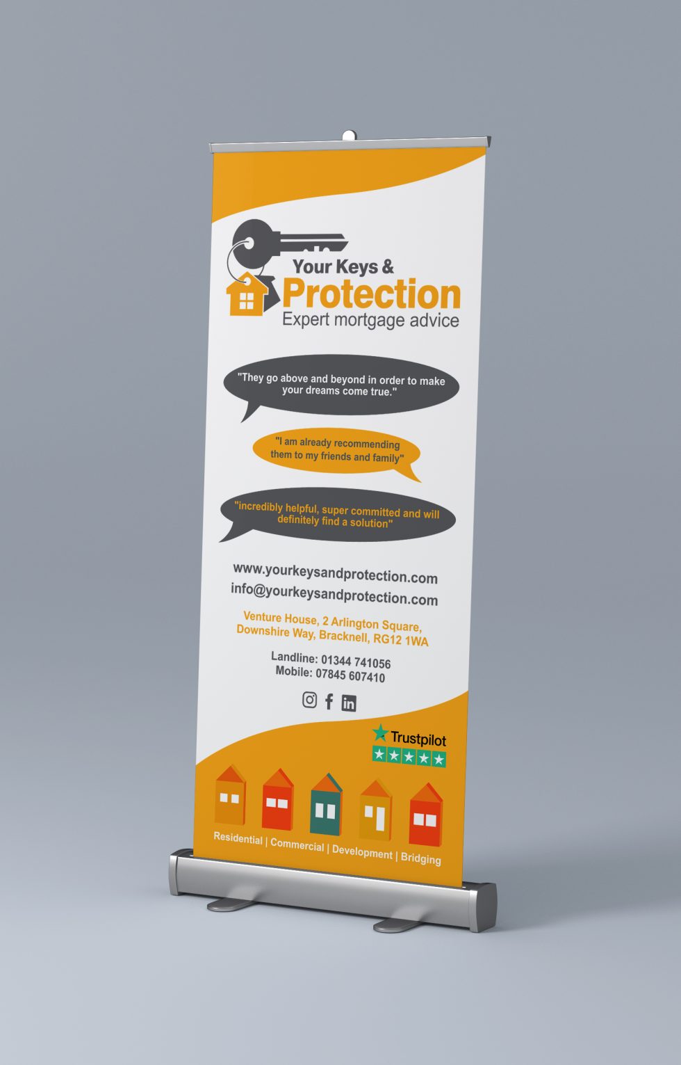 Roller Banners Advantage PrintRoom Graphic Design Bracknell
